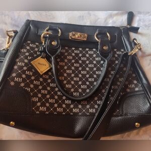 Black and Brown Shoulder Bag